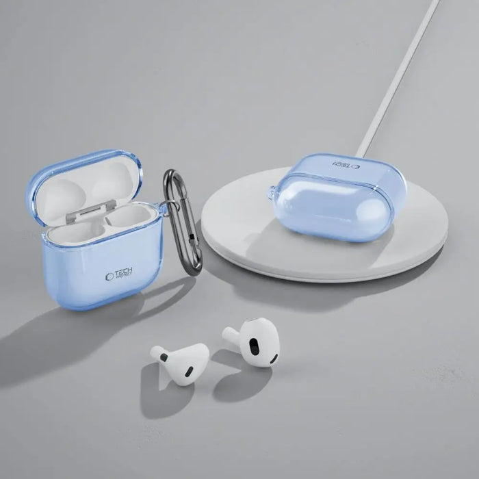 Tech-Protect FlexAir Case for AirPods 4 - Blue - Cell phone cases and covers<<<HurtelXML