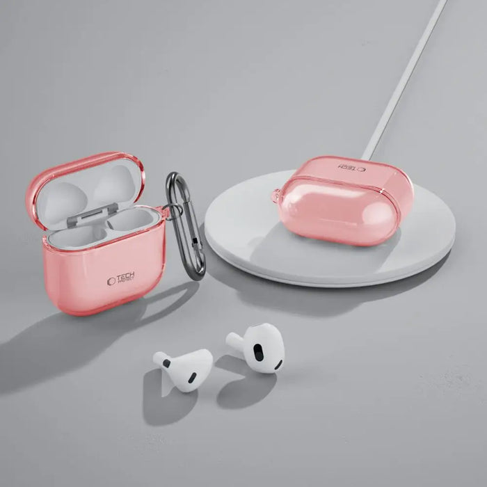 Tech-Protect FlexAir Case for AirPods 4 - Pink - Cell phone cases and covers<<<HurtelXML