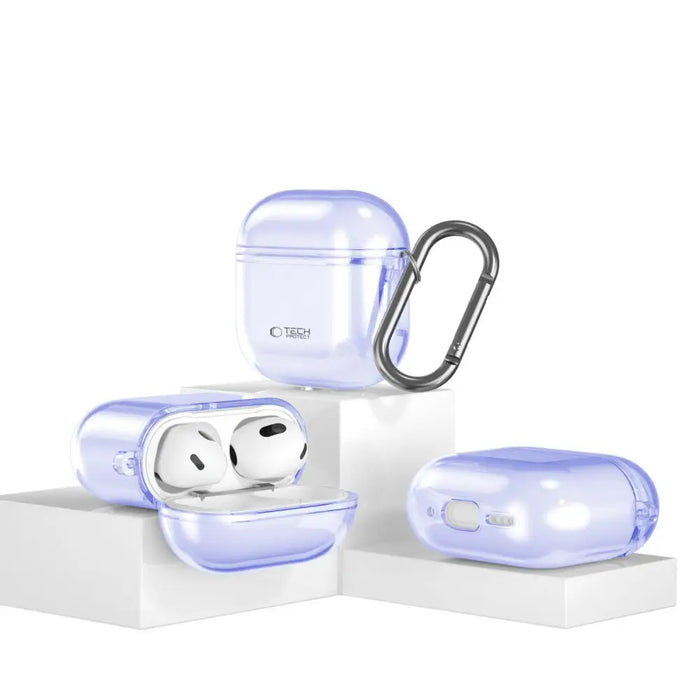 Tech-Protect FlexAir Case for AirPods 4 - Purple - Cell phone cases and covers<<<HurtelXML
