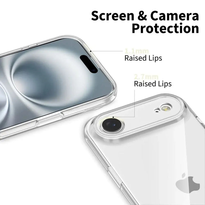 Tech-Protect FlexAir Case for iPhone 17 Air - Clear - Cell phone cases and covers<<<HurtelXML