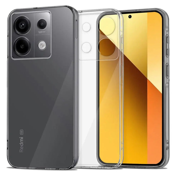 Tech-Protect FlexAir+ Case for Xiaomi Redmi Note 13 5G - Transparent - Cell phone cases and covers<<<HurtelXML