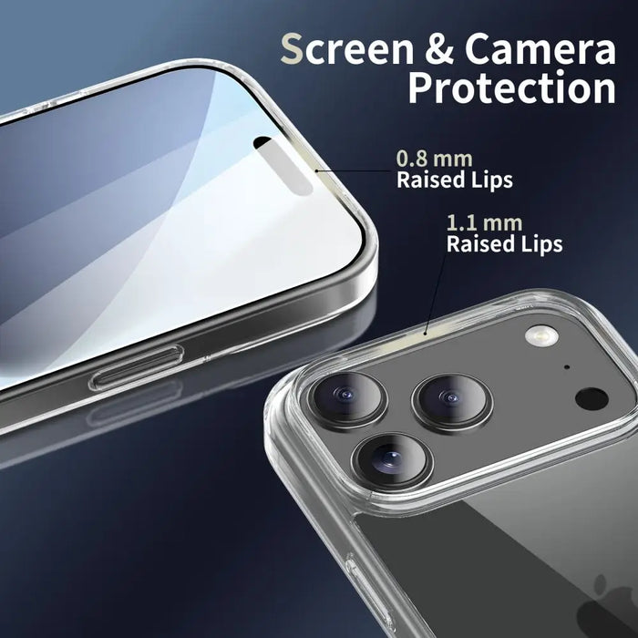 Tech-Protect FlexAir Hybrid Case for iPhone 17 Pro Max - Clear - Cell phone cases and covers<<<HurtelXML