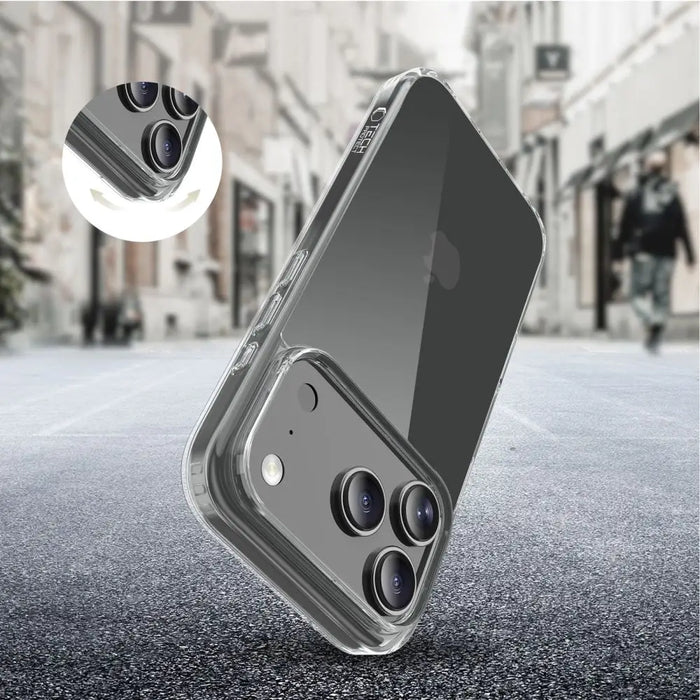 Tech-Protect FlexAir Hybrid Case for iPhone 17 Pro Max - Clear - Cell phone cases and covers<<<HurtelXML