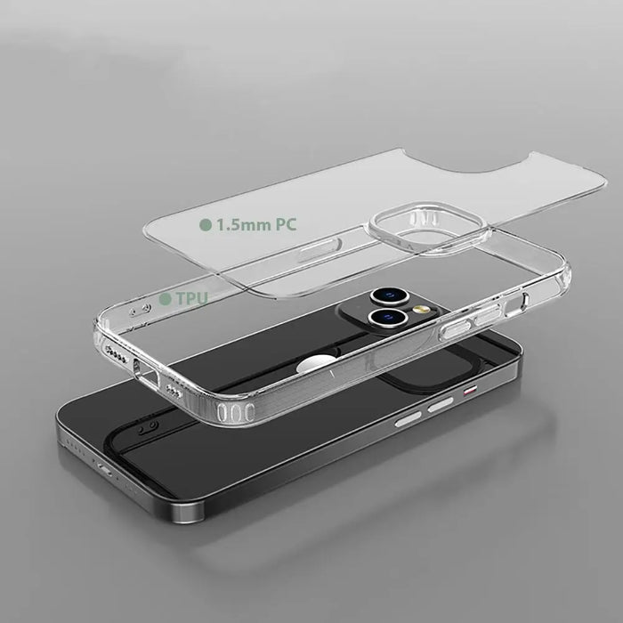 Tech-Protect FlexAir Hybrid iPhone 13 Case - Clear - Cell phone cases and covers<<<HurtelXML