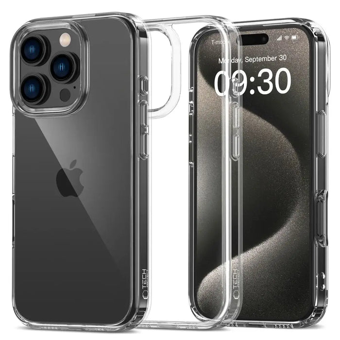 Tech-Protect FlexAir Hybrid iPhone 16 Pro Max Case - Clear - Cell phone cases and covers<<<HurtelXML