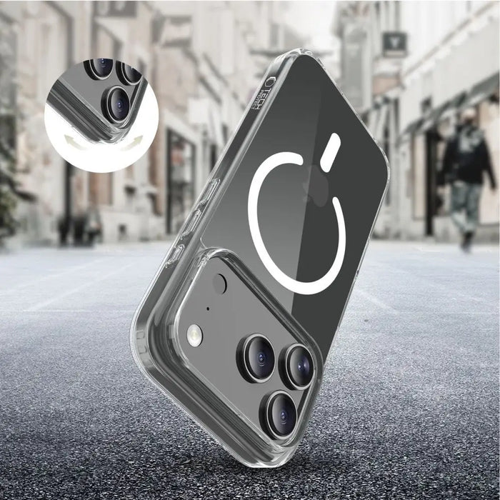 Tech-Protect FlexAir Hybrid MagSafe Case for Google Pixel 10 / 10 Pro - Transparent - Cell phone cases