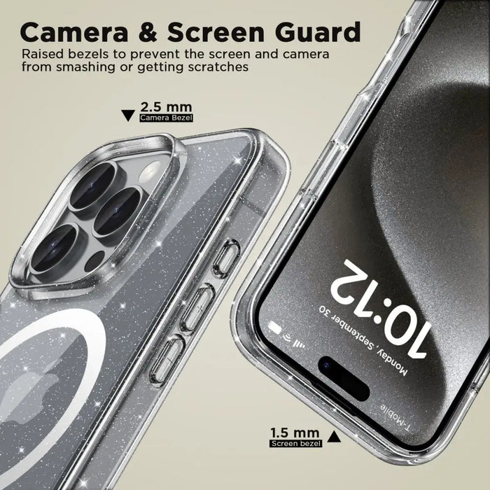 Tech-Protect FlexAir Hybrid MagSafe Case for iPhone 16 Pro Max - Clear - Cell phone cases and covers<<<HurtelXML