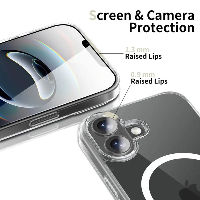 Tech-Protect FlexAir Hybrid MagSafe Case for iPhone 17 - Clear - Cell phone cases and covers<<<HurtelXML