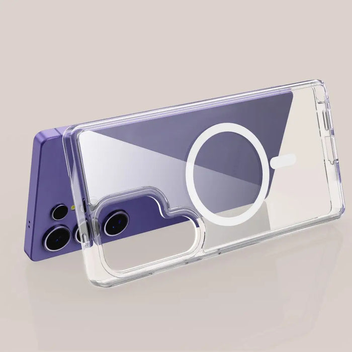Tech-Protect FlexAir Hybrid MagSafe Case for Samsung Galaxy S25 Ultra - Clear - Cell phone cases and covers<<<HurtelXML