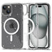 Tech-Protect FlexAir Hybrid MagSafe iPhone 15 Case - Clear Glitter - Cell phone cases and covers<<<HurtelXML