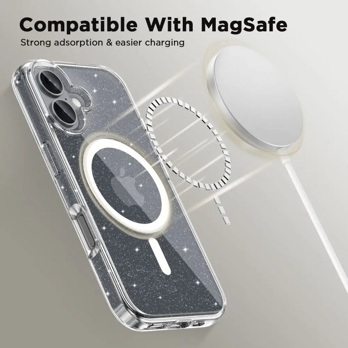 Tech-Protect FlexAir Hybrid MagSafe iPhone 16 Case - Clear - Cell phone cases and covers<<<HurtelXML