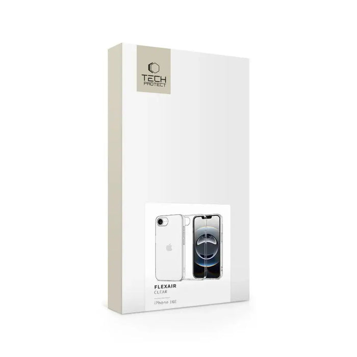 Tech-Protect FlexAir iPhone 16e Case - Clear - Cell phone cases and covers<<<HurtelXML