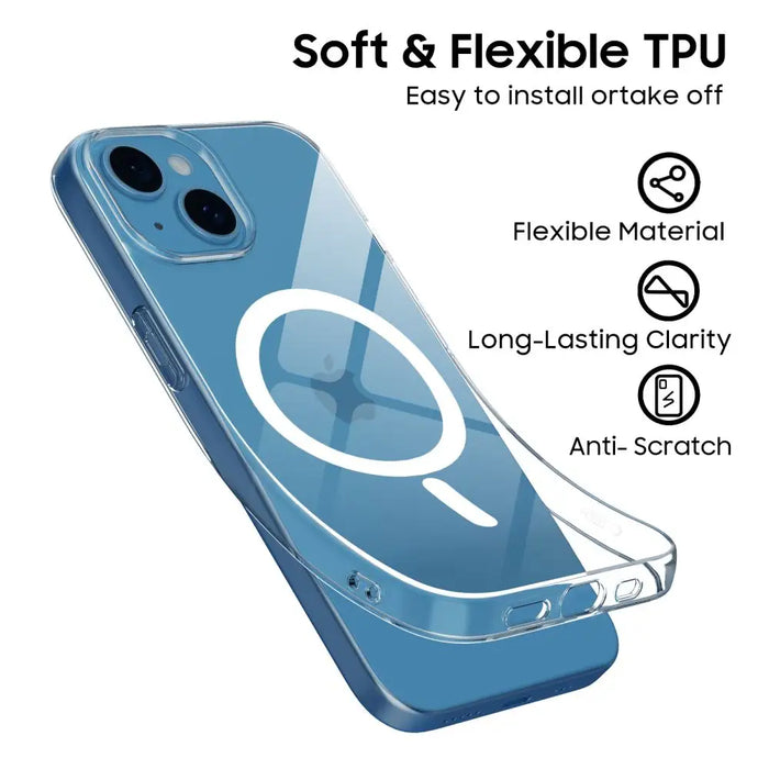 Tech-Protect FlexAir MagSafe Case for iPhone 13 Mini - Clear - Cell phone cases and covers<<<HurtelXML