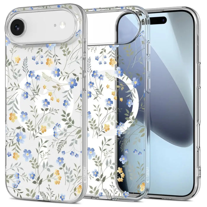 Tech-Protect FlexAir MagSafe Case for iPhone 17 Air - Daisies with Leaves - Cell phone cases and covers<<<HurtelXML