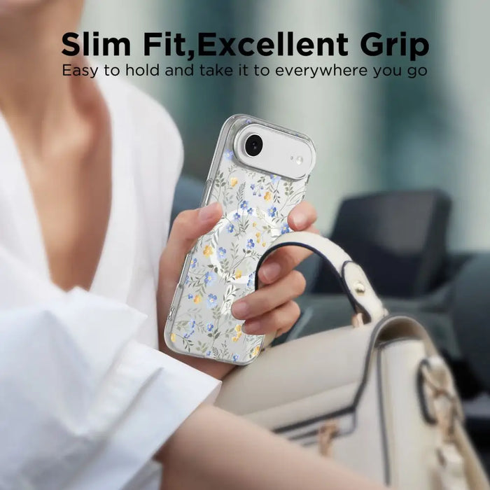 Tech-Protect FlexAir MagSafe Case for iPhone 17 Air - Daisies with Leaves - Cell phone cases and covers<<<HurtelXML