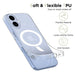 Tech-Protect FlexAir MagSafe Case for iPhone 17 - Clear Glitter - Cell phone cases and covers<<<HurtelXML