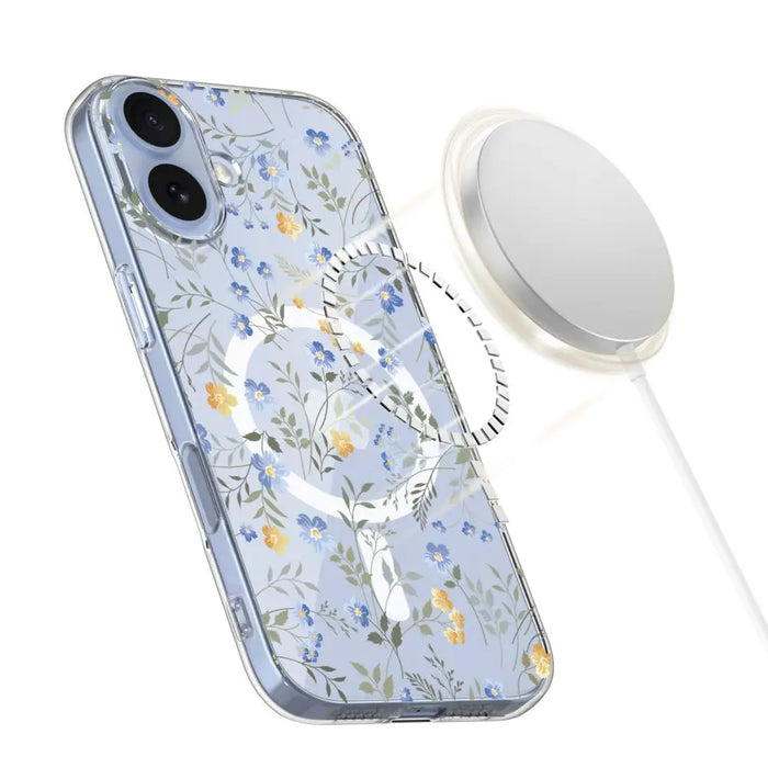 Tech-Protect FlexAir MagSafe Case for iPhone 17 - Daisies with Leaves - Cell phone cases and covers<<<HurtelXML