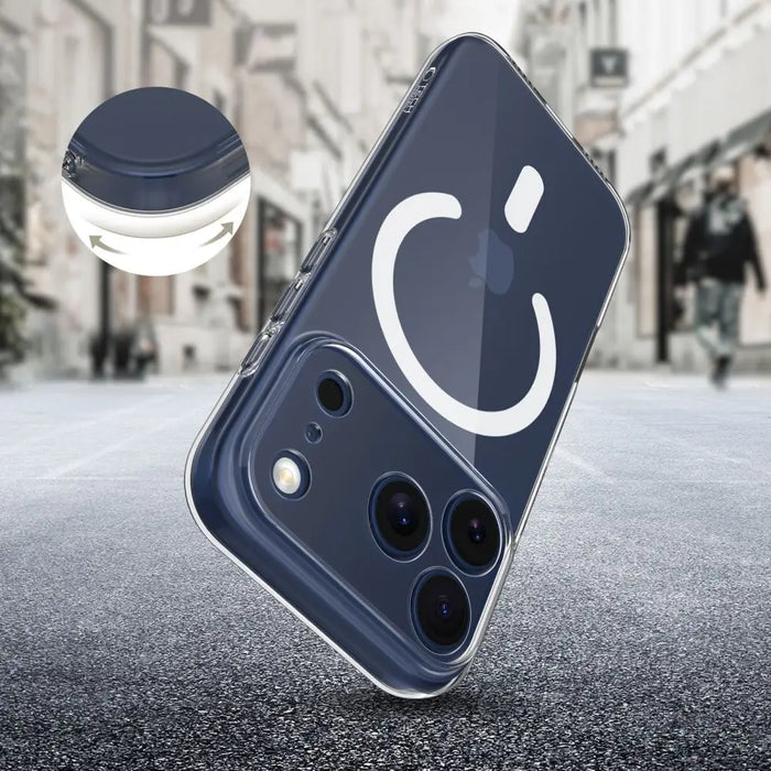 Tech-Protect FlexAir MagSafe Case for iPhone 17 Pro - Clear - Cell phone cases and covers<<<HurtelXML