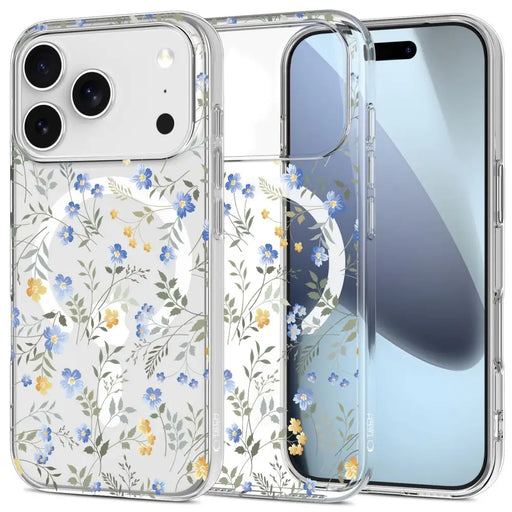 Tech-Protect FlexAir MagSafe Case for iPhone 17 Pro Max - Daisies with Leaves - Cell phone cases and covers<<<HurtelXML