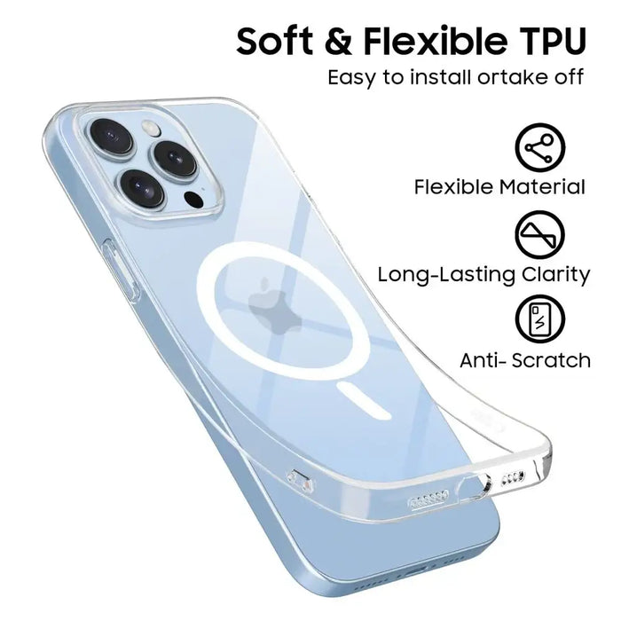 Tech-Protect FlexAir MagSafe iPhone 13 Pro Case - Clear - Cell phone cases and covers<<<HurtelXML