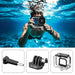 Tech-Protect GA200 waterproof case for GoPro Hero 9 / 10 / 11 / 12 - transparent - Cell phone cases