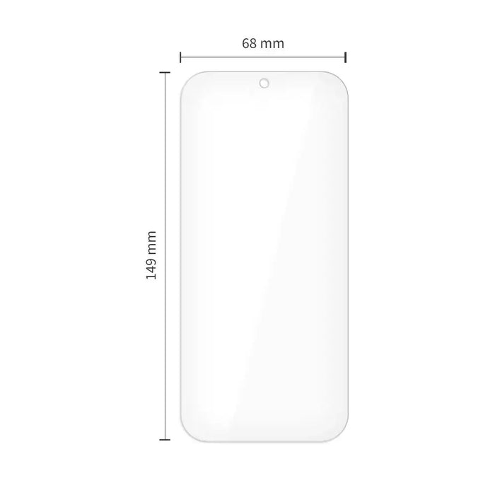 Tech-Protect Glass Fit+ 2-pack tempered glass for Google Pixel 9 / 9 Pro / 10 / 10 Pro - transparent - Cell phone