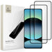 Tech-Protect Glass Fit +2-Pack Tempered Glass for Xiaomi Redmi Note 14 4G / 5G - Black - Cell phone tempered