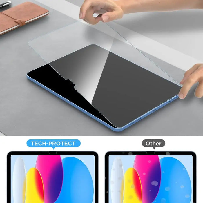 Tech-Protect Glass Fit+ Tempered Glass for Samsung Galaxy Tab S10 FE+ 13.1 620 / X626B - Cell phone tempered