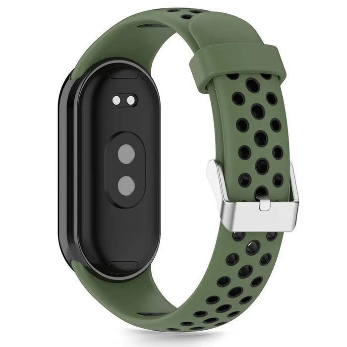 Tech-Protect IconBand Air Strap for Xiaomi Smart Band 8 / 9 / 10 / NFC - Green and Black - Other cell phone