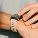 Tech-Protect IconBand Line Strap for Apple Watch 4 / 5 / 6 / 7 / 8 / 9 / SE (38/40/41 mm) - Navy Blue - Other cell