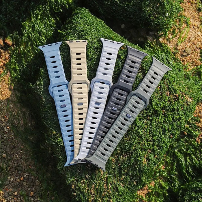 Tech-Protect IconBand Line Strap for Apple Watch 4 / 5 / 6 / 7 / 8 / 9 / SE / Ultra 1 / 2 (42/44/45/49 mm) - Orange