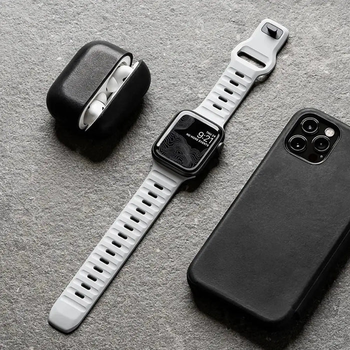Tech-Protect IconBand Line Strap for Apple Watch 4 / 5 / 6 / 7 / 8 / 9 / SE (38/40/41 mm) - Navy Blue - Other cell