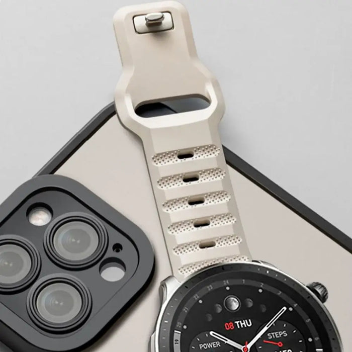 Tech-Protect IconBand Line Strap for Samsung Galaxy Watch 4 / 5 / 5 Pro / 6 / 7 / FE - Sand - Other cell phone