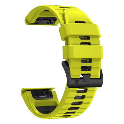 Tech-Protect IconBand Pro Strap for Garmin Fenix 3 / 5X / 3HR / 5X Plus / 6X / 6X Pro / 7X - Lime Black - Other cell