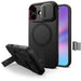 Tech-Protect Kevlar Aura MagSafe Case for iPhone 17 - Black - Cell phone cases and covers<<<HurtelXML