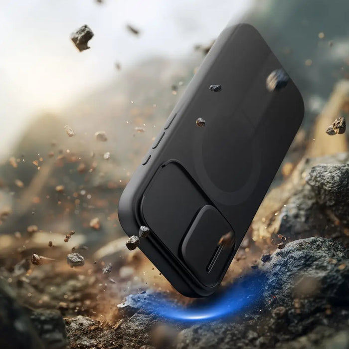 Tech-Protect Kevlar Aura MagSafe Case for iPhone 17 - Black - Cell phone cases and covers<<<HurtelXML