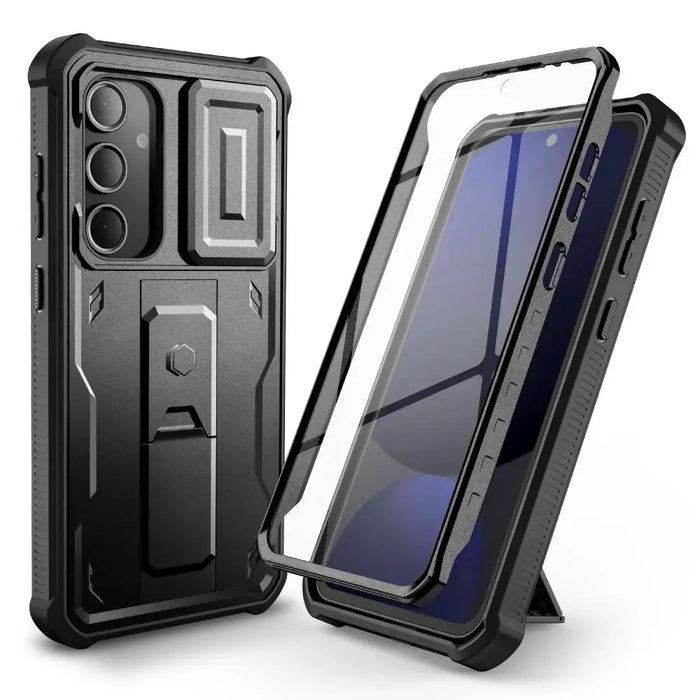 Tech-Protect Kevlar Cam+ Case for Samsung Galaxy S24 FE - Black - Cell phone cases and covers<<<HurtelXML