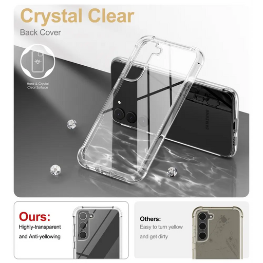 Tech-Protect Kevlar Case for Samsung Galaxy S23+ - Transparent - Cell phone cases and covers<<<HurtelXML