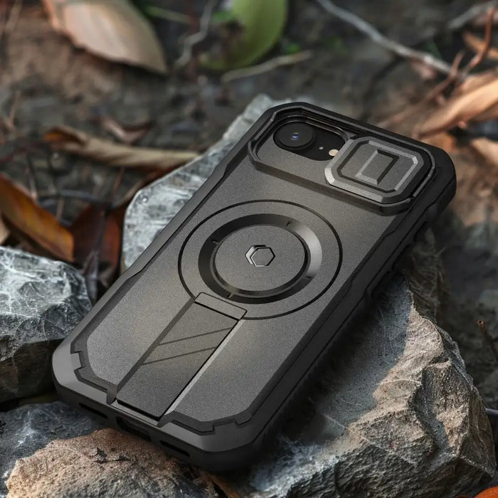 Tech-Protect Kevlar Magsafe Case for iPhone 16e - Black - Cell phone cases and covers<<<HurtelXML