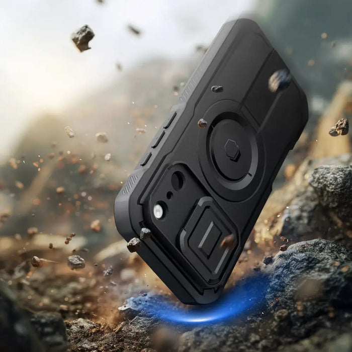 Tech-Protect Kevlar MagSafe case for iPhone 17 Pro - black - Cell phone cases and covers<<<HurtelXML