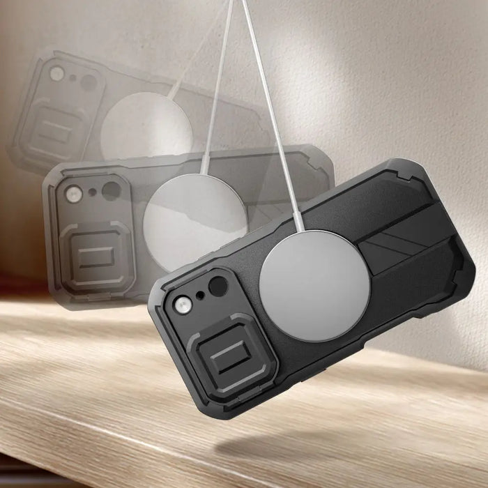 Tech-Protect Kevlar MagSafe Case for iPhone 17 Pro Max - Black - Cell phone cases and covers<<<HurtelXML