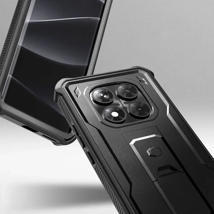 Tech-Protect Kevlar Pro Case for Xiaomi Redmi Note 14 Pro 5G / Poco X7 5G - Black - Cell phone cases