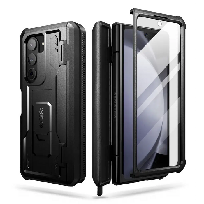 Tech-Protect Kevlar Pro Pen Case for Samsung Galaxy Z Fold 5 - Black - Cell phone cases and covers<<<HurtelXML