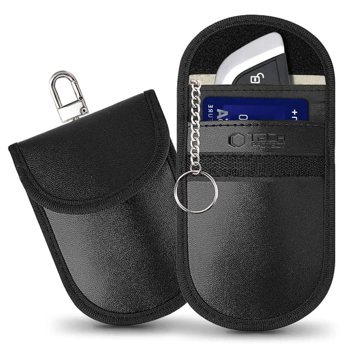 Tech-Protect KLR100 RFID Blocking Car Key Case - Black - Cell phone cases and covers<<<HurtelXML