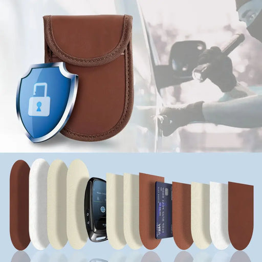 Tech-Protect KLR100 RFID Blocking Car Key Case - Brown - Cell phone cases and covers<<<HurtelXML
