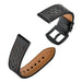 Tech-Protect Leather Strap for Samsung Galaxy Watch 46mm - Black - Other cell phone equipment<<<HurtelXML