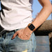 Tech-Protect Leatherfit Strap for Apple Watch 4 / 5 / 6 / 7 / 8 / 9 / SE (38/40/41 mm) - Brown - Other cell phone