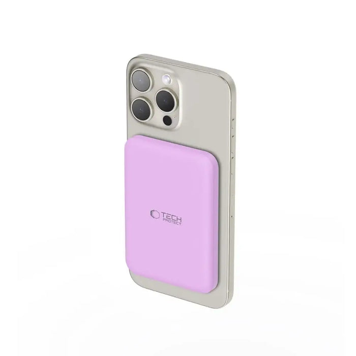 Tech-Protect LifeMag MagSafe PB10 5000mAh Power Bank - Pink - Powerbanks<<<HurtelXML