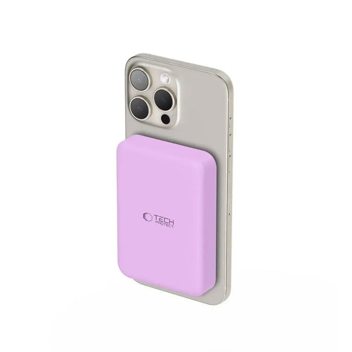 Tech-Protect LifeMag MagSafe PB11 10000mAh Power Bank - Pink - Powerbanks<<<HurtelXML