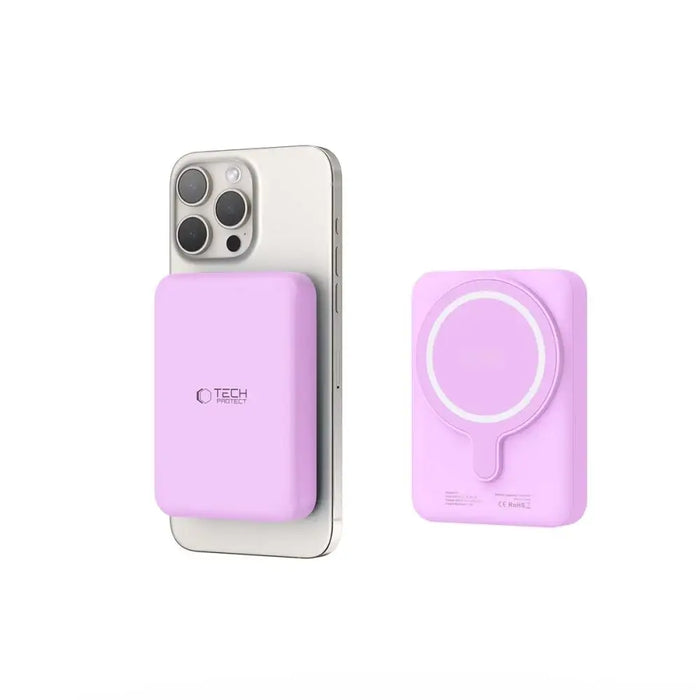 Tech-Protect LifeMag MagSafe PB11 10000mAh Power Bank - Pink - Powerbanks<<<HurtelXML